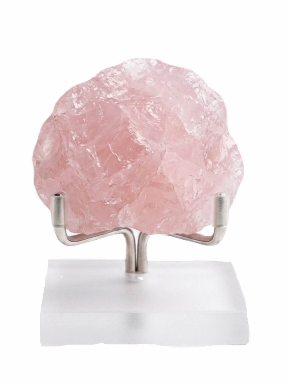 New Rose Quartz Tumbled Piece Rough Raw Pink Stone Healing Gemstones Crystal